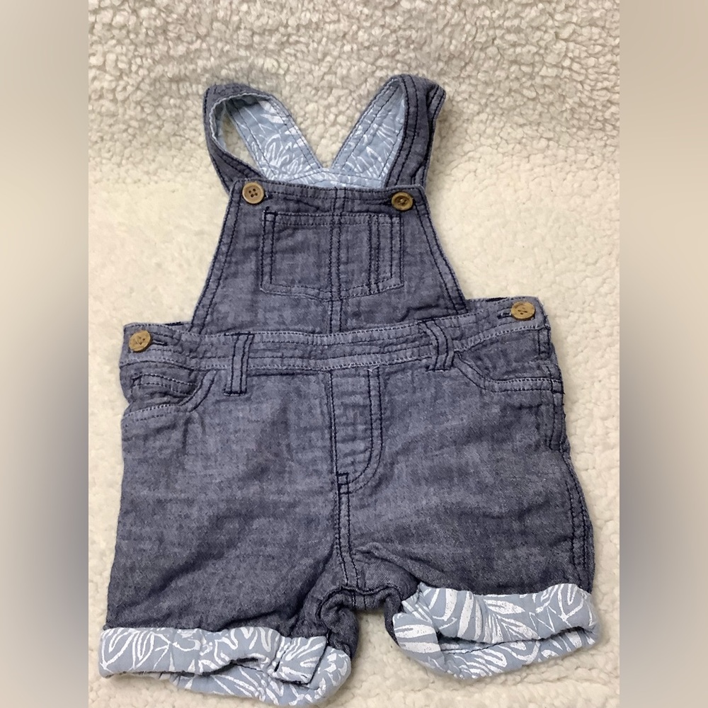 Joe Fresh Overall Shorts Shortalls  6 Months to 12 Months 6M-12M